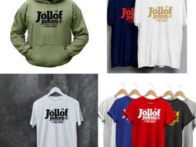 Jollof Jokes T-shirts for sale