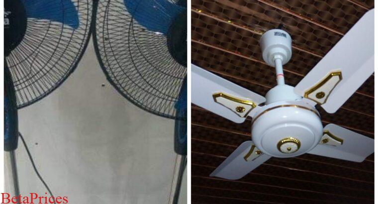 Price List of Standing and Ceiling Fans in Nigeria 2023