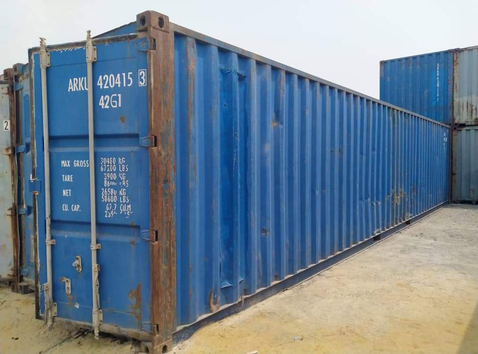Price of 40ft containers in Nigeria