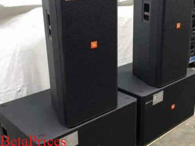 Price of foreign musical speakers in Nigeria